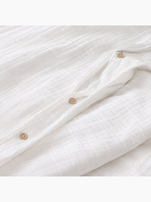 Parure housse de couette 100 % gaze de coton ava - Kiabi