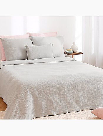 Parure housse de couette 100 % gaze de coton ozen