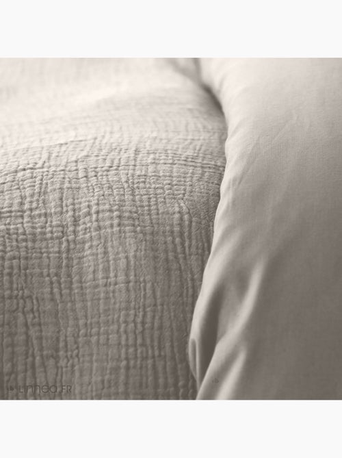 Parure housse de couette 100 % gaze de coton ozen - Kiabi Parure housse de couette 100 % gaze de coton ozen - Kiabi
