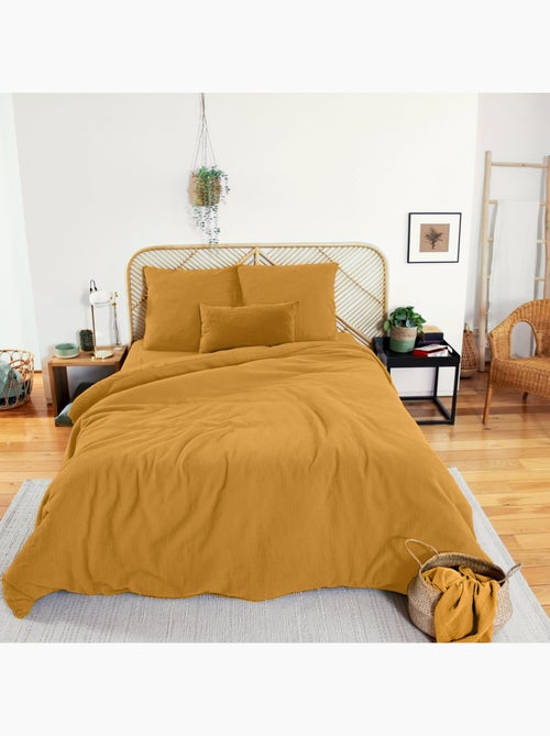 Parure housse de couette 100 % gaze de coton ozen - Kiabi