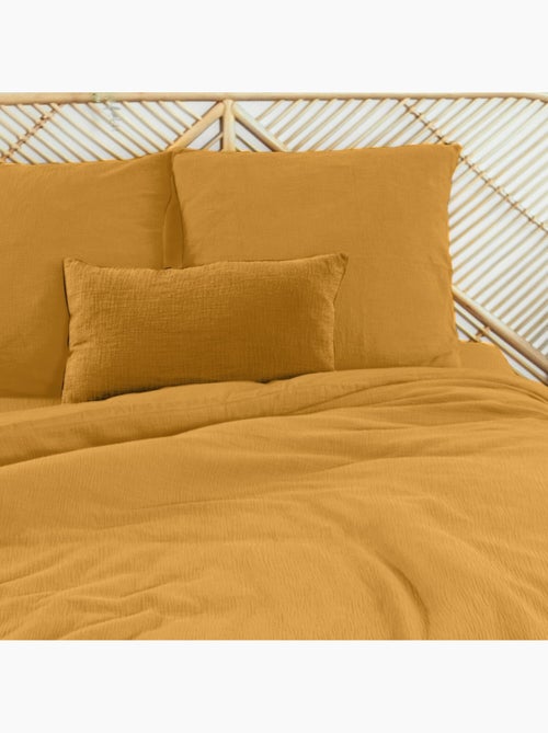 Parure housse de couette 100 % gaze de coton ozen - Kiabi
