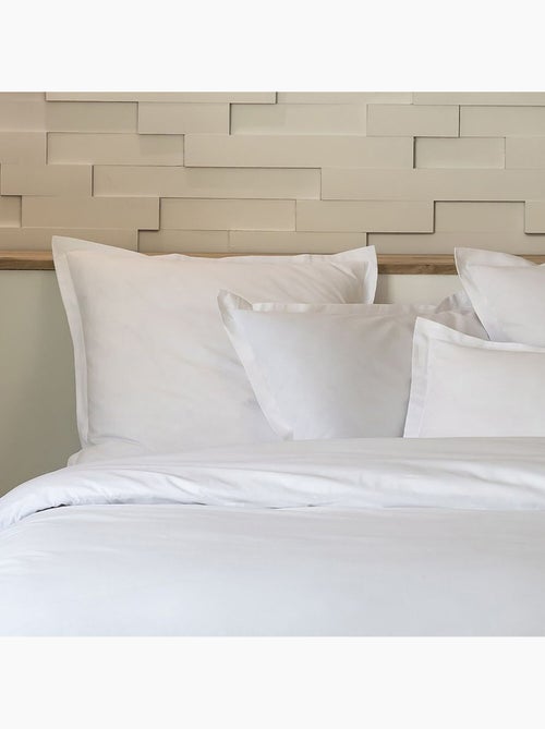 Parure housse de couette 100 % percale de coton mura - Kiabi