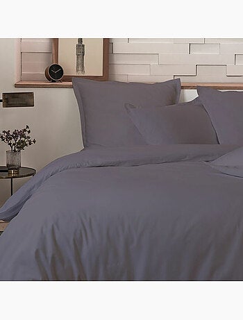 Parure housse de couette 100 % percale de coton mura