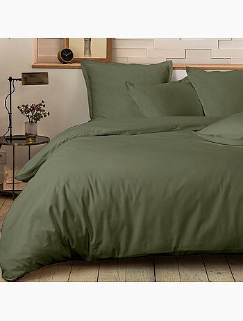 Parure housse de couette 100 % percale de coton mura