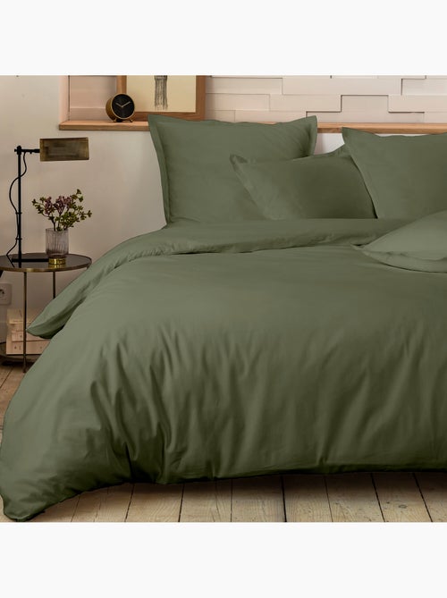 Parure housse de couette 100 % percale de coton mura - Kiabi