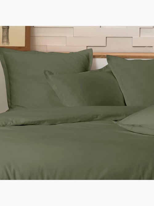 Parure housse de couette 100 % percale de coton mura - Kiabi