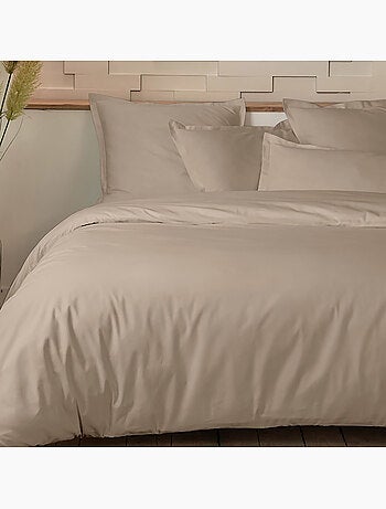 Parure housse de couette 100 % percale de coton mura