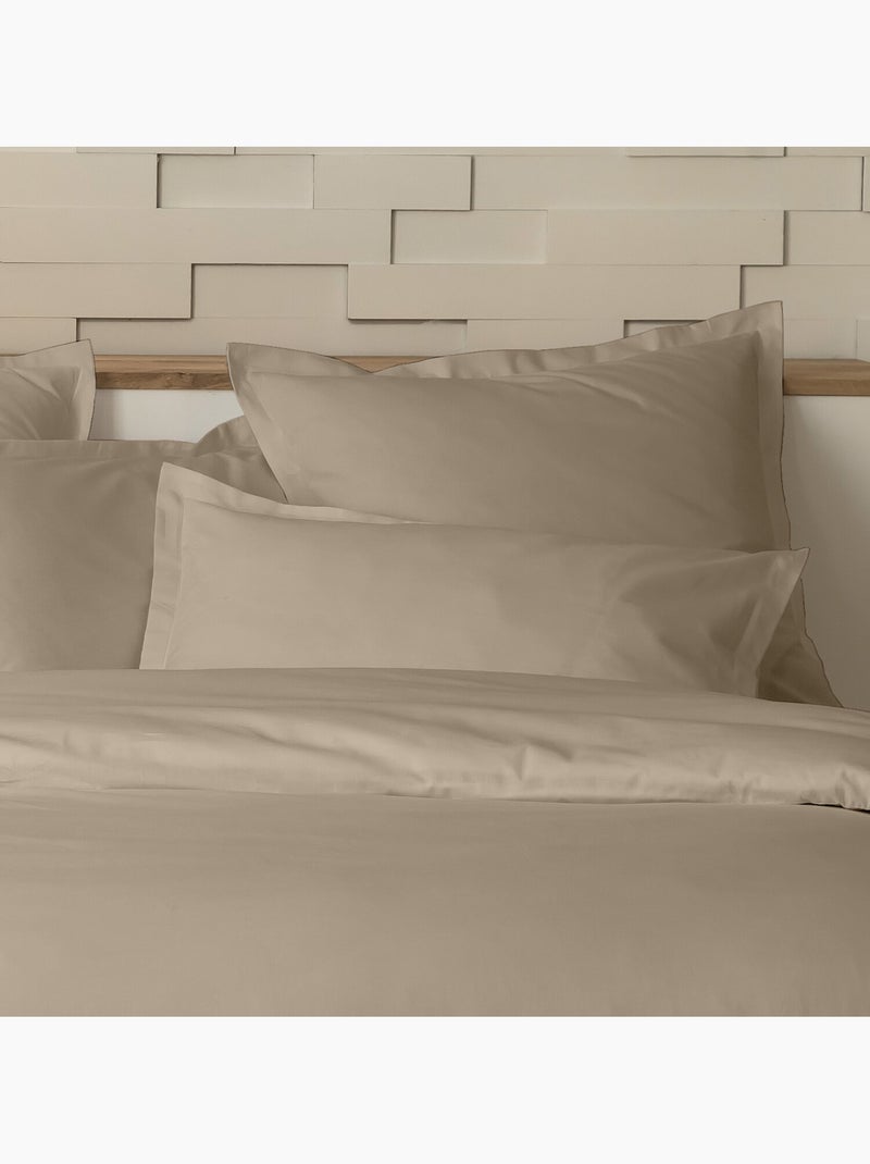 Parure housse de couette 100 % percale de coton mura Lin - Kiabi