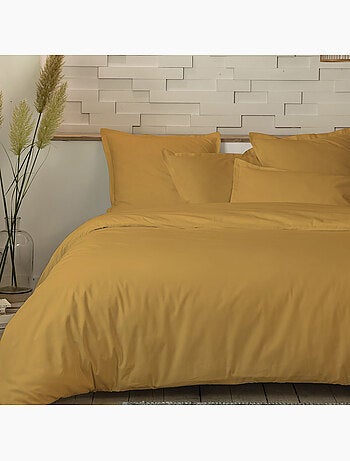 Parure housse de couette 100 % percale de coton mura