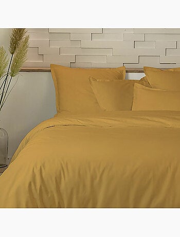 Parure housse de couette 100 % percale de coton mura