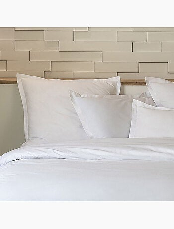 Parure housse de couette 100 % percale de coton mura