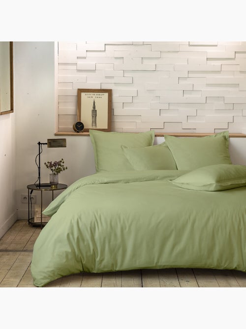 Parure housse de couette 100 % percale de coton mura - Kiabi Parure housse de couette 100 % percale de coton mura - Kiabi