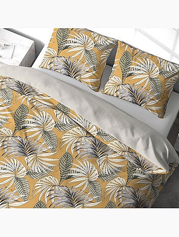 Parure housse de couette 100 % polyester aquilie