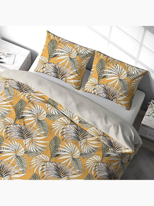 Parure housse de couette 100 % polyester aquilie - Kiabi