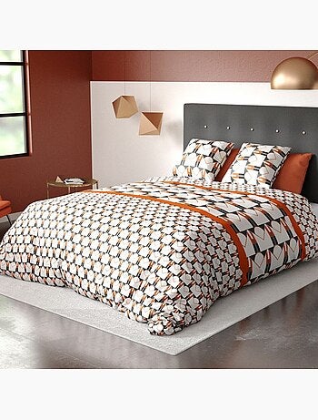 Parure housse de couette 100 % polyester arrow