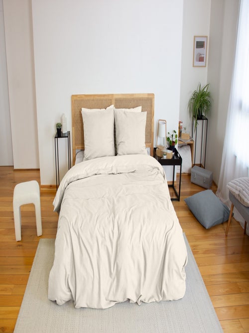 Parure housse de couette 100 % polyester avy - Kiabi Parure housse de couette 100 % polyester avy - Kiabi