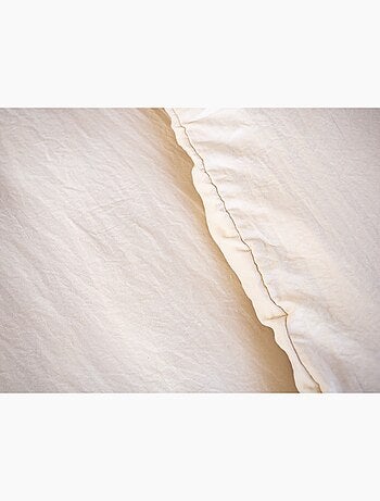 Parure housse de couette polyester vert olive