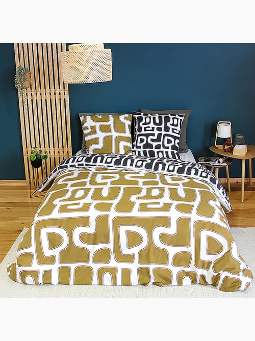 Parure housse de couette 100 % polyester baka - Kiabi