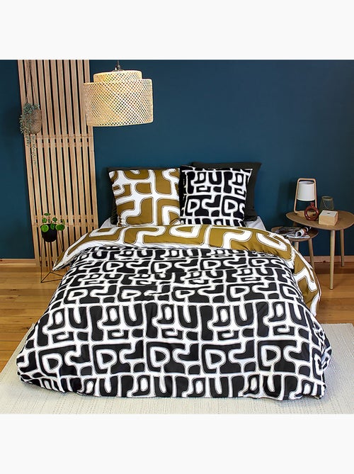 Parure housse de couette 100 % polyester baka - Kiabi