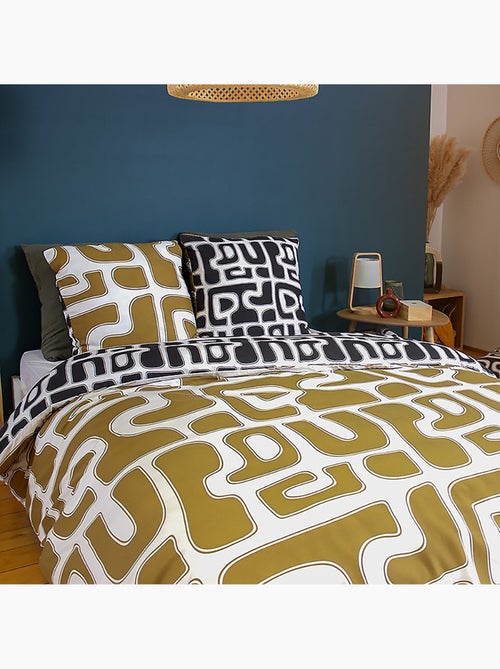 Parure housse de couette 100 % polyester baka - Kiabi
