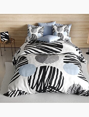 Parure housse de couette 100 % polyester cerclus