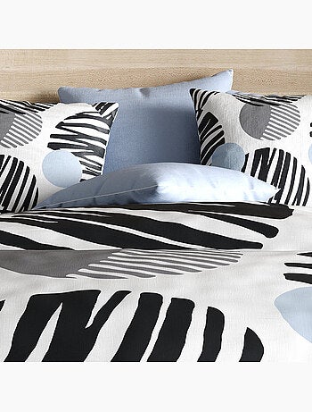 Parure housse de couette 100 % polyester cerclus