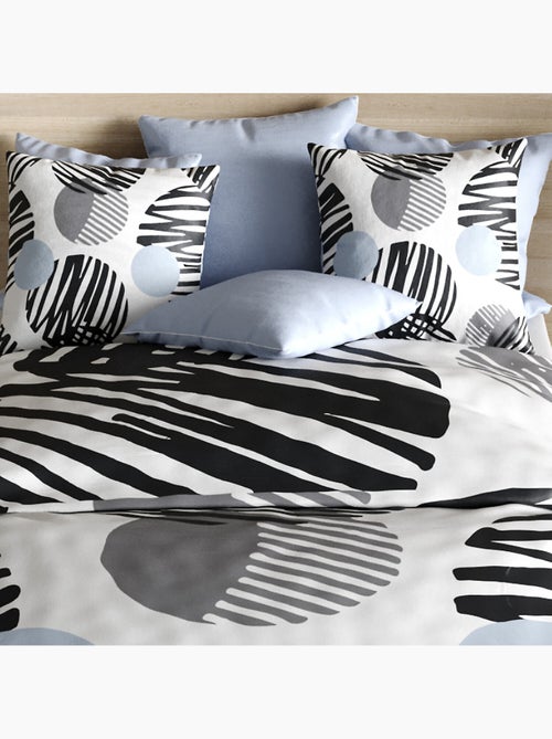 Parure housse de couette 100 % polyester cerclus - Kiabi Parure housse de couette 100 % polyester cerclus - Kiabi