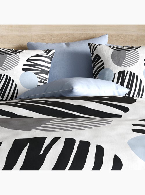 Parure housse de couette 100 % polyester cerclus - Kiabi Parure housse de couette 100 % polyester cerclus - Kiabi