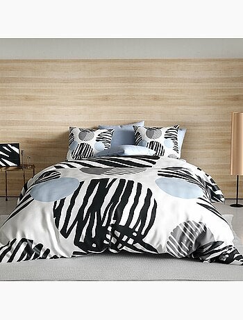 Parure housse de couette 100 % polyester cerclus