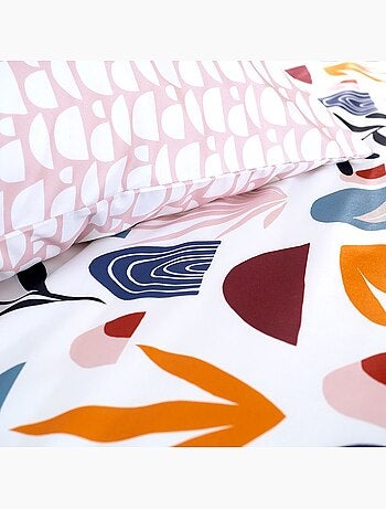 Parure housse de couette 100 % polyester domy