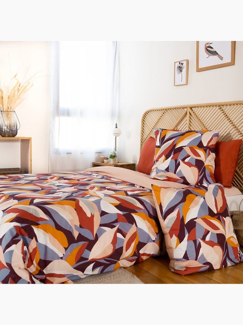 Parure housse de couette 100 % polyester exuberance - Kiabi Parure housse de couette 100 % polyester exuberance - Kiabi