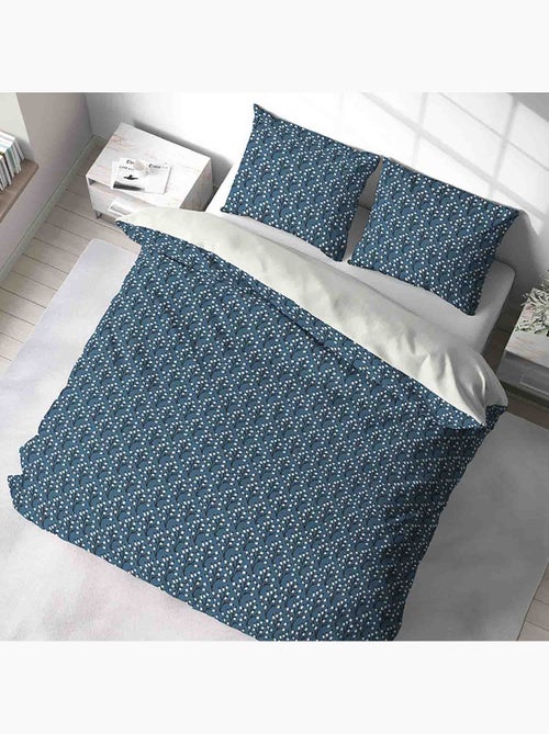 Parure housse de couette 100 % polyester flena - Kiabi Parure housse de couette 100 % polyester flena - Kiabi