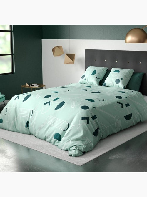 Parure housse de couette 100 % polyester hawak - Kiabi Parure housse de couette 100 % polyester hawak - Kiabi