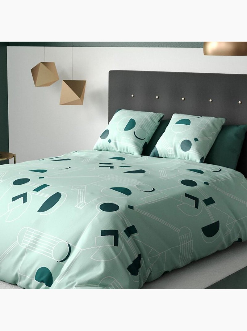 Parure housse de couette 100 % polyester hawak Multicolore - Kiabi