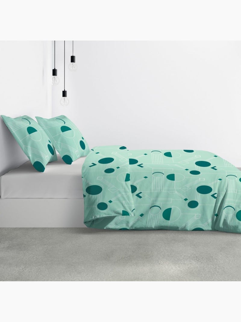 Parure housse de couette 100 % polyester hawak Multicolore - Kiabi