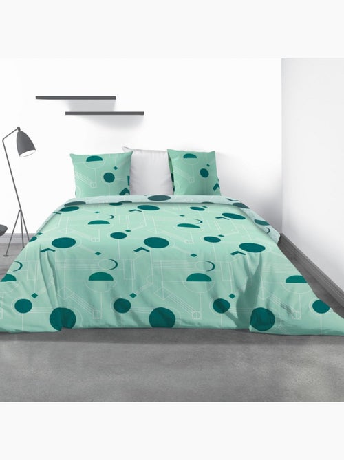 Parure housse de couette 100 % polyester hawak - Kiabi Parure housse de couette 100 % polyester hawak - Kiabi