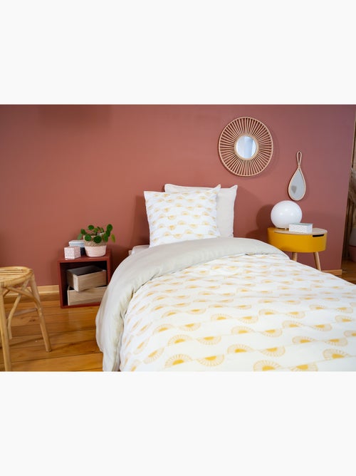 Parure housse de couette 100 % polyester helis - Kiabi