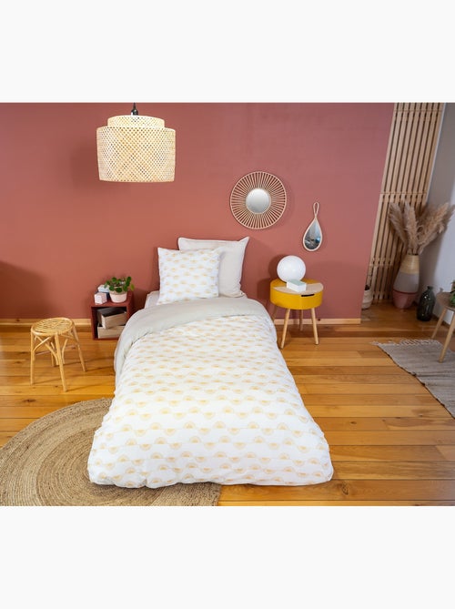 Parure housse de couette 100 % polyester helis - Kiabi