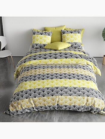 Parure housse de couette 100 % polyester hiko