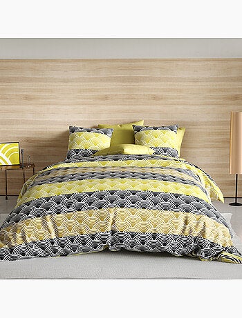 Parure housse de couette 100 % polyester hiko