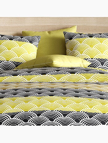 Parure housse de couette 100 % polyester hiko