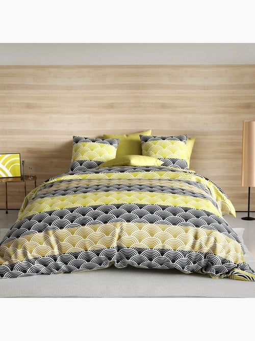 Parure housse de couette 100 % polyester hiko - Kiabi
