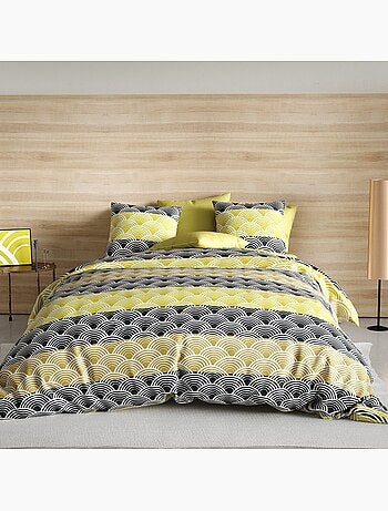 Parure housse de couette 100 % polyester hiko