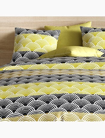 Parure housse de couette 100 % polyester hiko