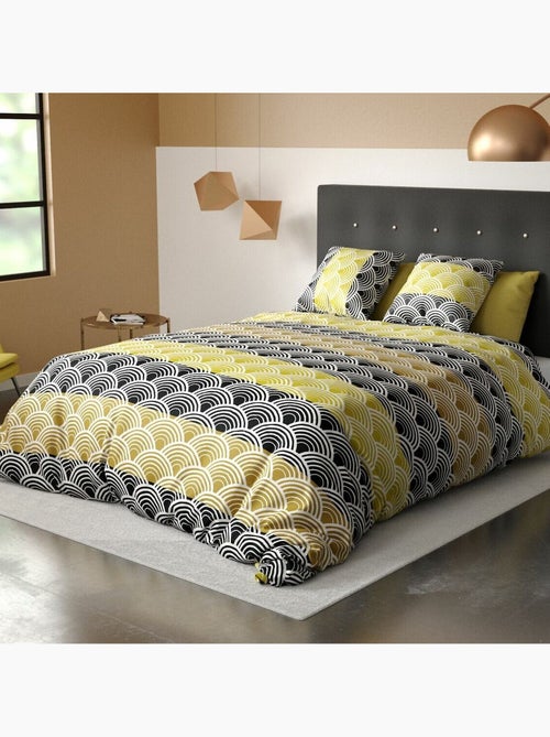 Parure housse de couette 100 % polyester hiko - Kiabi