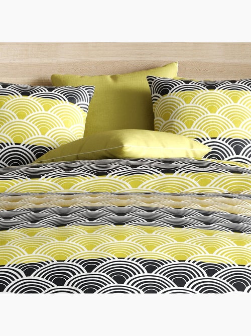 Parure housse de couette 100 % polyester hiko - Kiabi