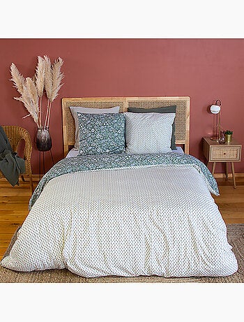 Parure housse de couette 100 % polyester indily