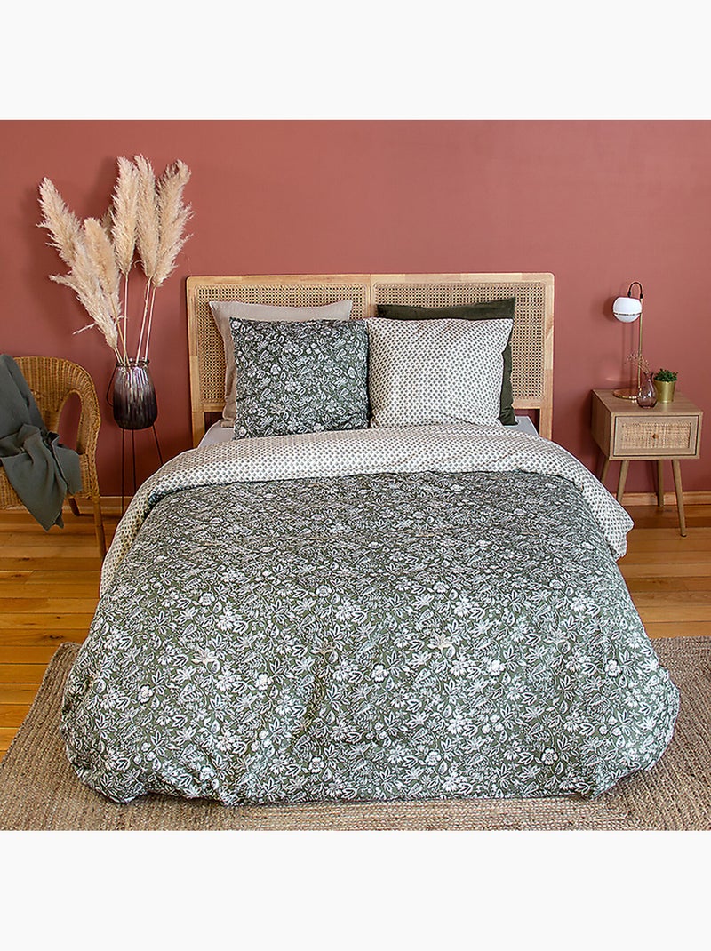 Parure housse de couette 100 % polyester indily Multicolore - Kiabi