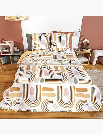 Parure housse de couette 100 % polyester karting