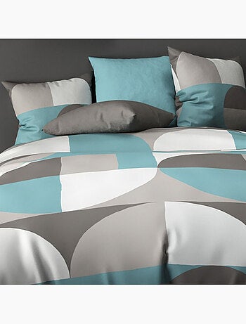 Parure housse de couette 100 % polyester knavy